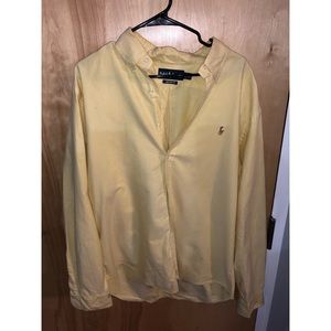 Yellow Ralph Lauren Button Down